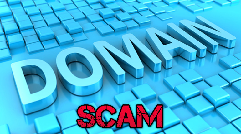 Domainname Scam